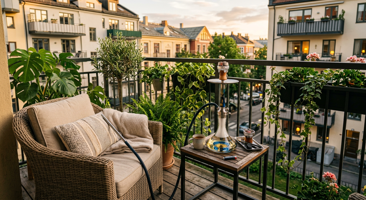 Shisha auf Balkon Mietwohnung erlaubt
